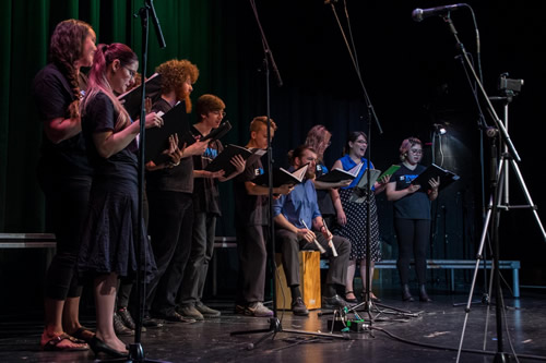 a capella choir, teens